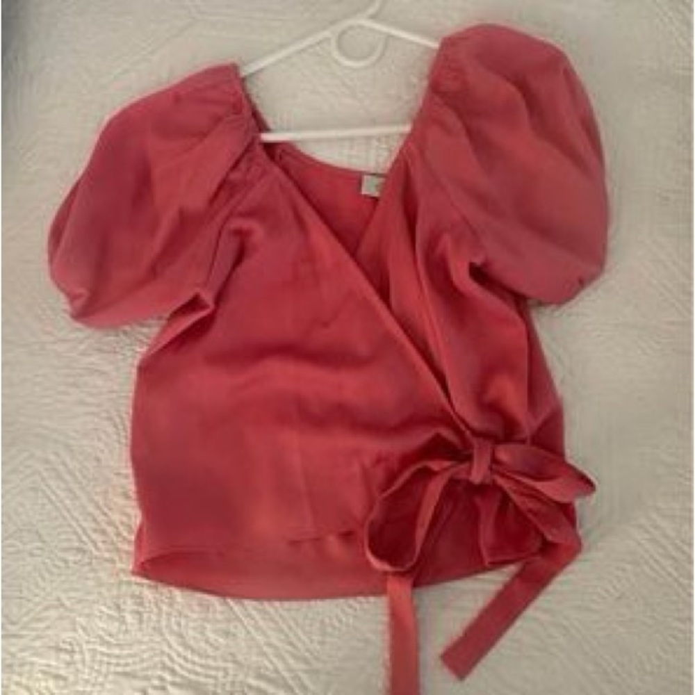 Pink blouse